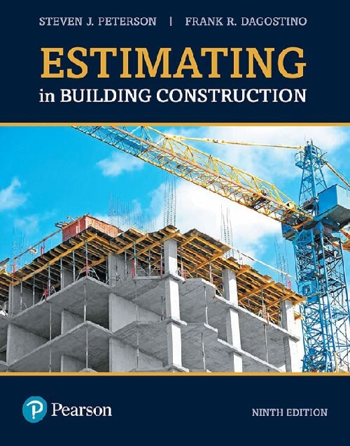 Estimating in Building Construction 9th Edition book cover: ISBN 9780134701165