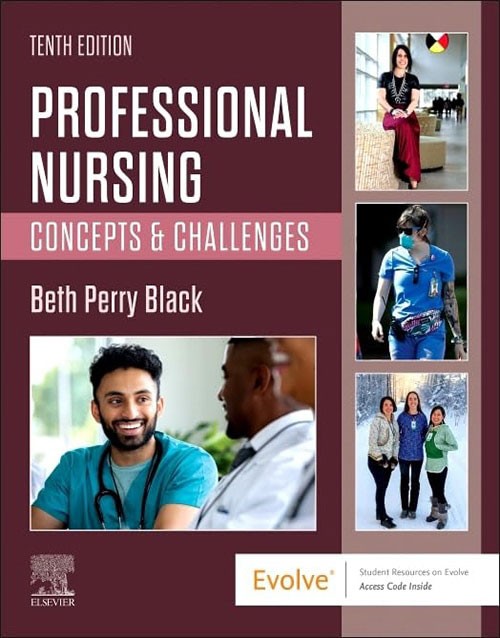 Professional Nursing: Concepts and Challenges 10th Edition book cover, ISBN 9780323776653