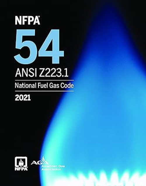 NFPA 54/ANSI Z223.1, National Fuel Gas Code 2021 Edition book cover