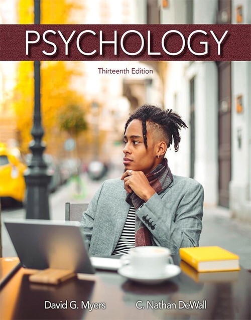 Psychology Thirteenth Edition Book Cover: ISBN 9781319132101